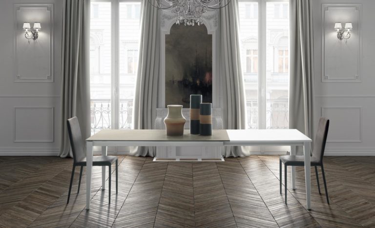 Luksusowe stoły z wysuwanym blatem do salonu i jadalni