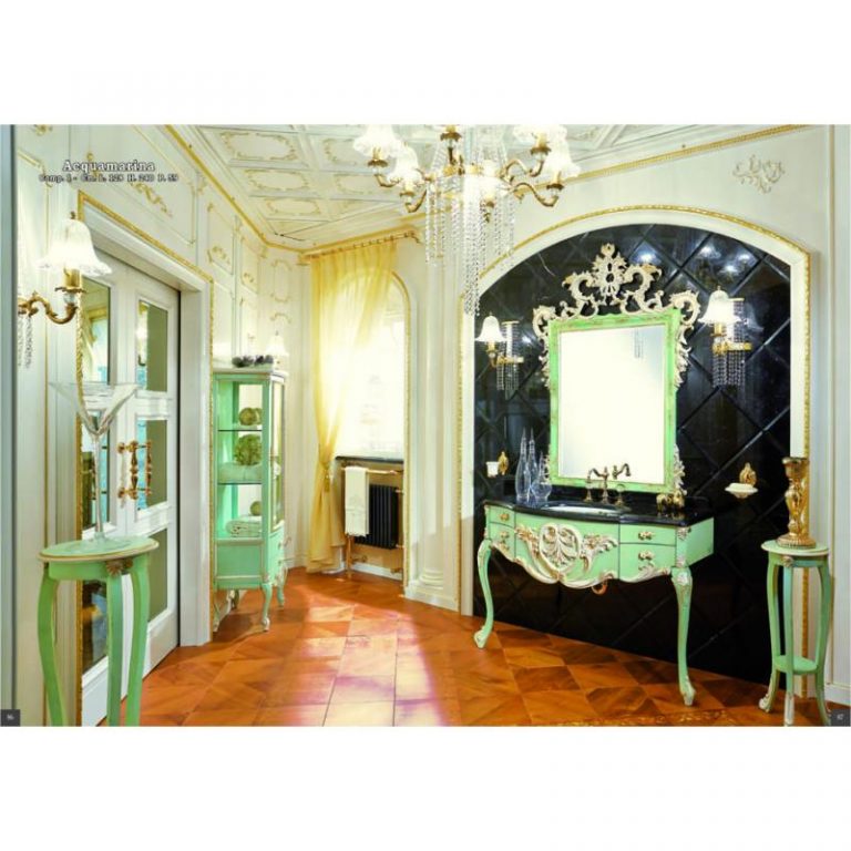 Łazienka w stylu barokowym