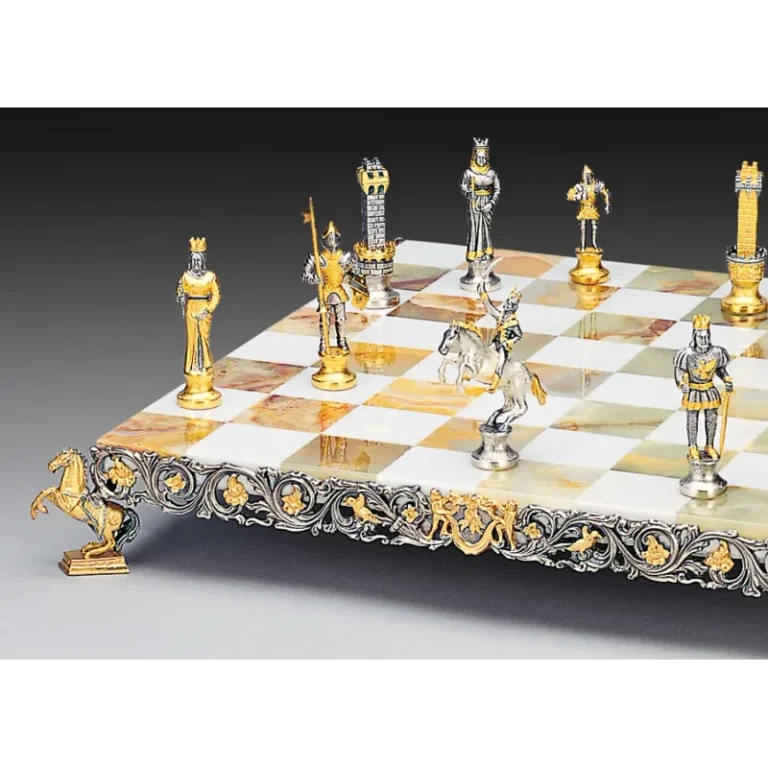 Domowe szachy — rozrywka w salonie